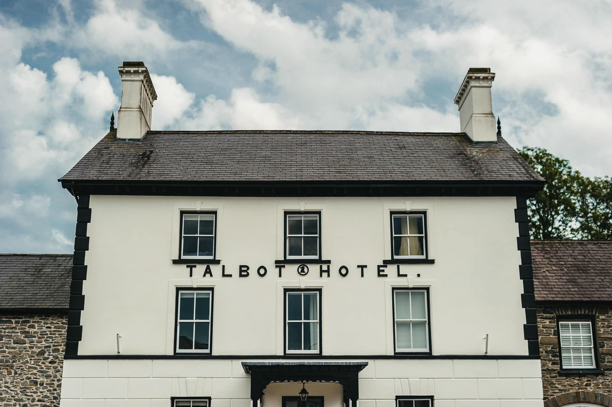 Wedding photography at Y Talbot Hotel in Tregaron, Wales | Tina + Phil 49