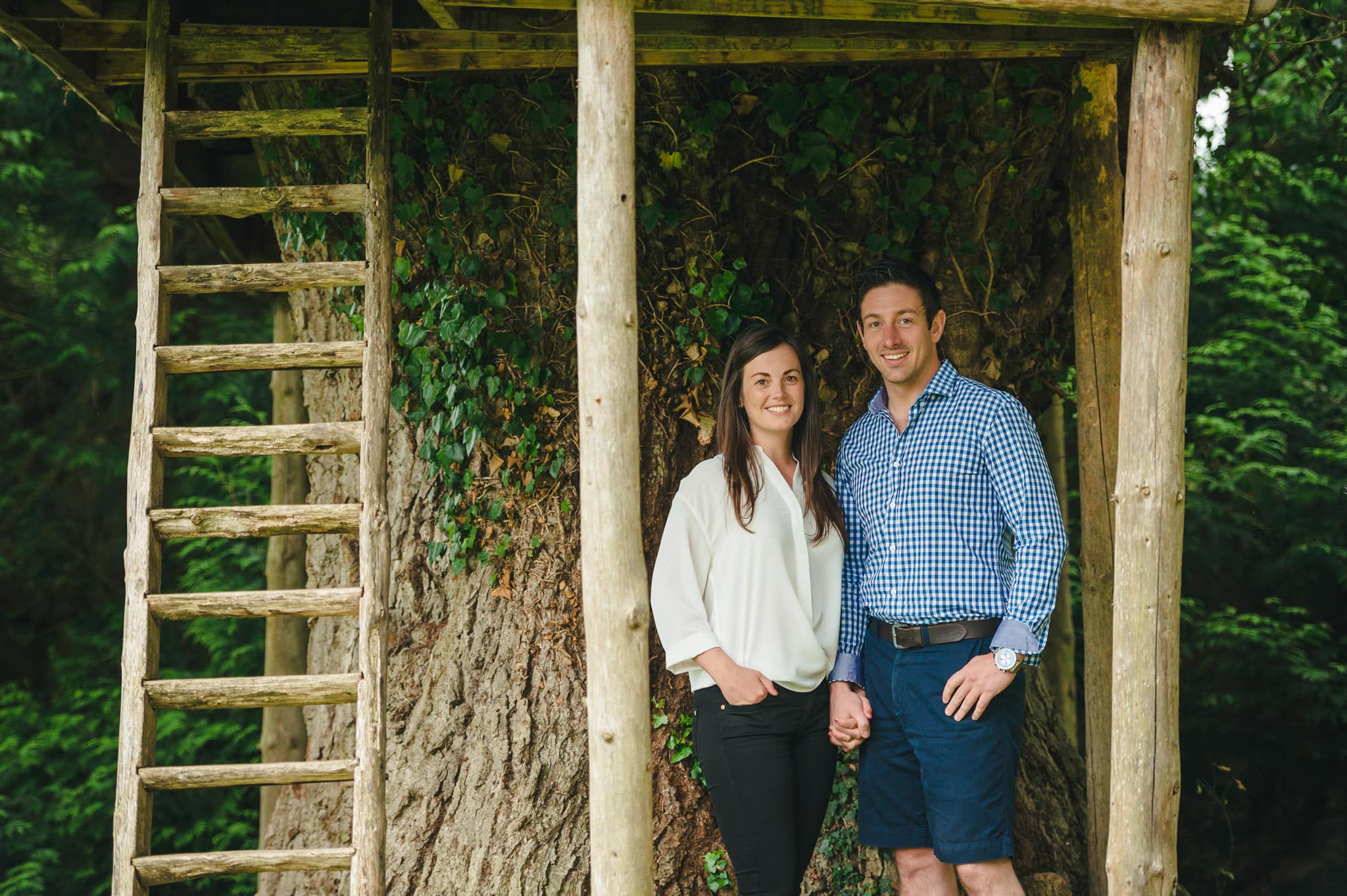 Dean + Sarah's pre wedding photography session in Herefordshire, West Midlands 3