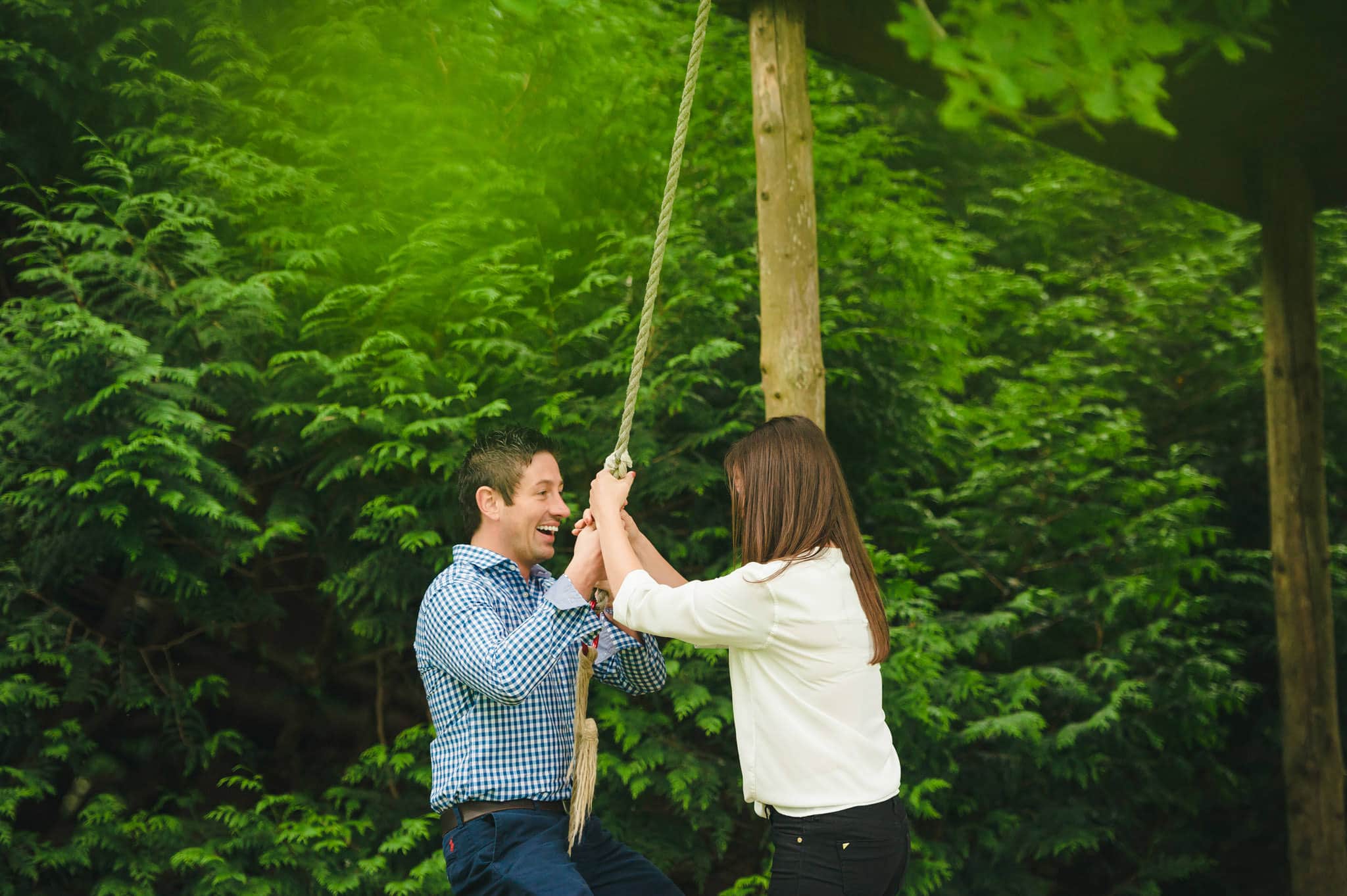 Dean + Sarah's pre wedding photography session in Herefordshire, West Midlands 1