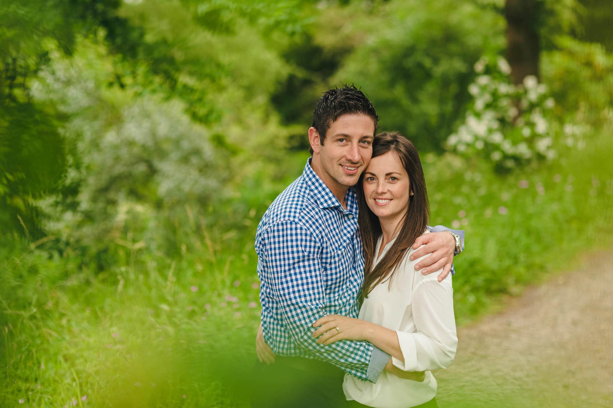 Dean + Sarah's pre wedding photography session in Herefordshire, West Midlands 26