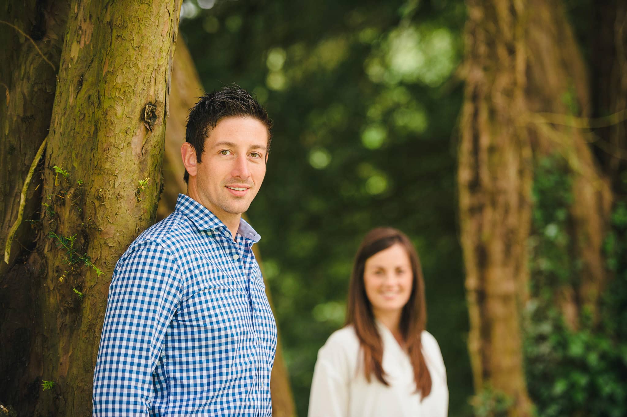 Dean + Sarah's pre wedding photography session in Herefordshire, West Midlands 4