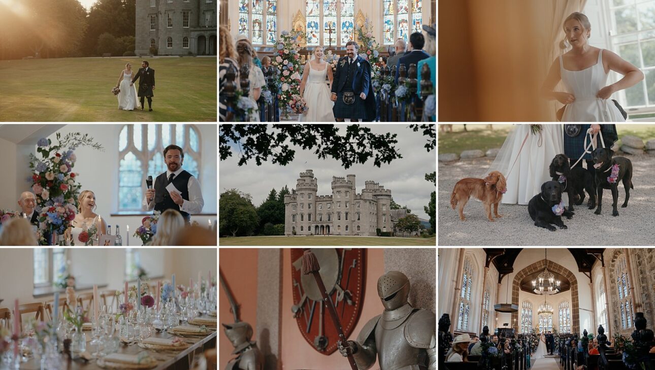 Cluny Castle Wedding Videographer