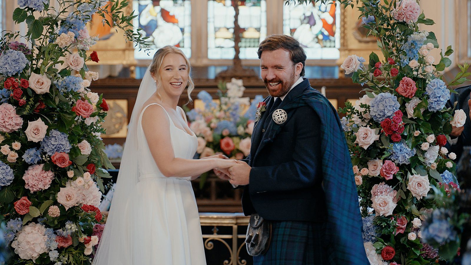 Cluny Castle Wedding Videographer